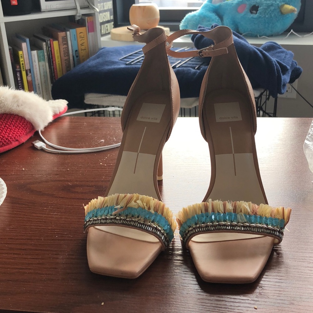 Dolce vita fringe heels